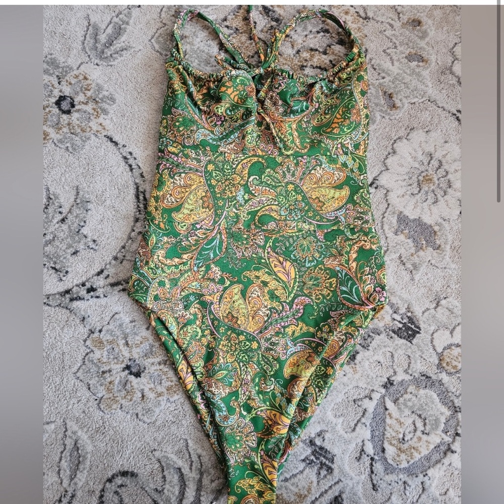Skatie Nikki One Piece Swim NWT Riviera - Picture 3 of 6
